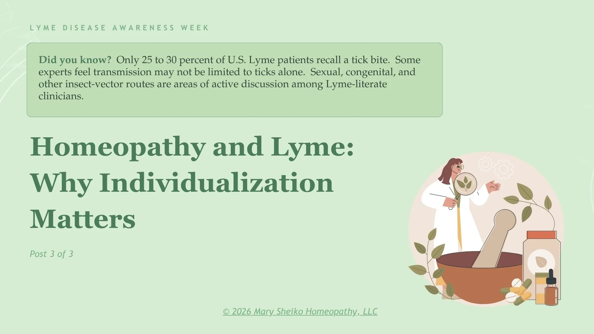 Lyme Disease Awareness Month