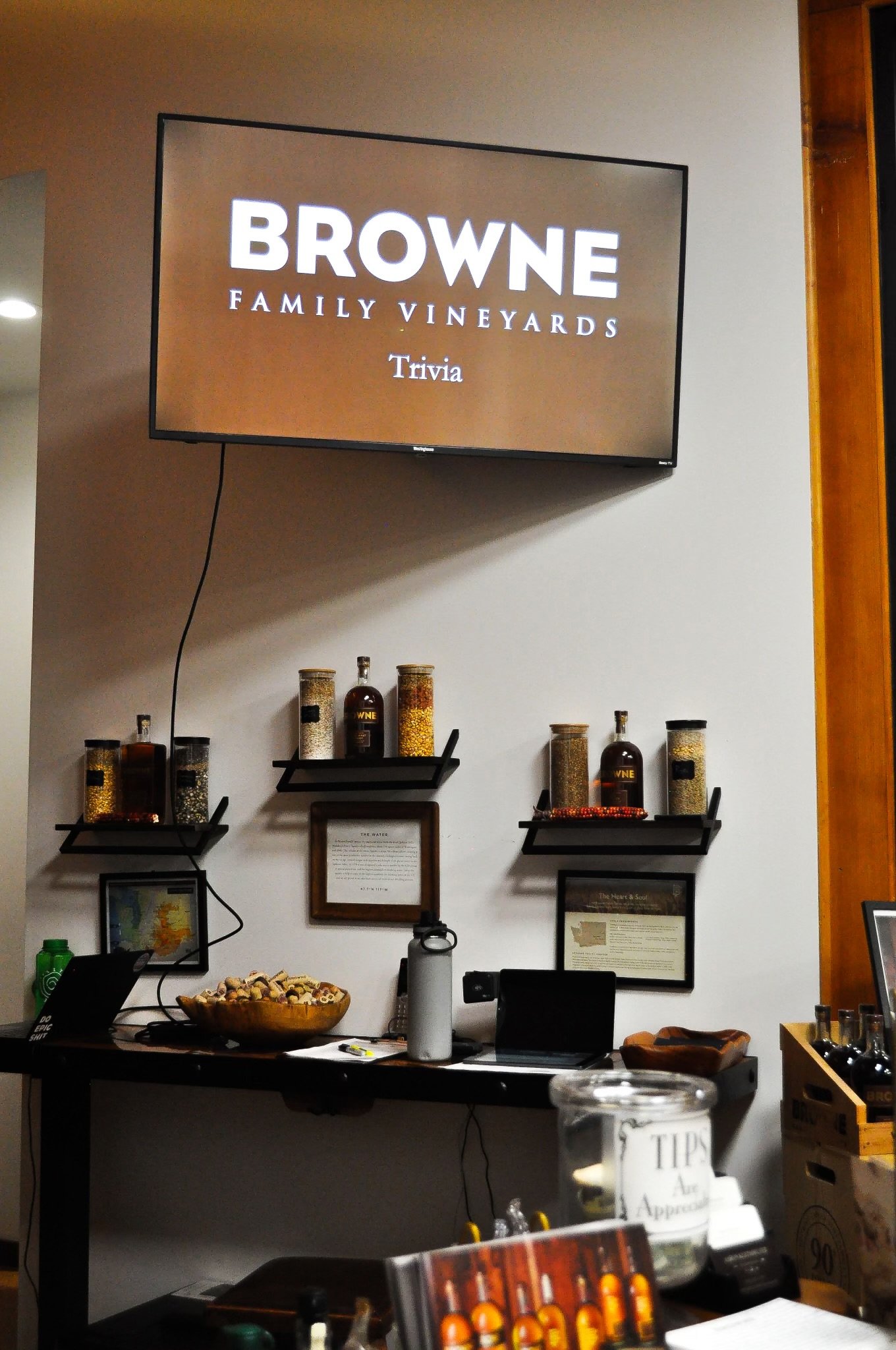Trivia: Browne Family Wine & Spirits