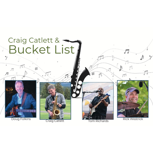 Craig Catlett and Bucket List | Summer Concert Series @ Arbor Crest