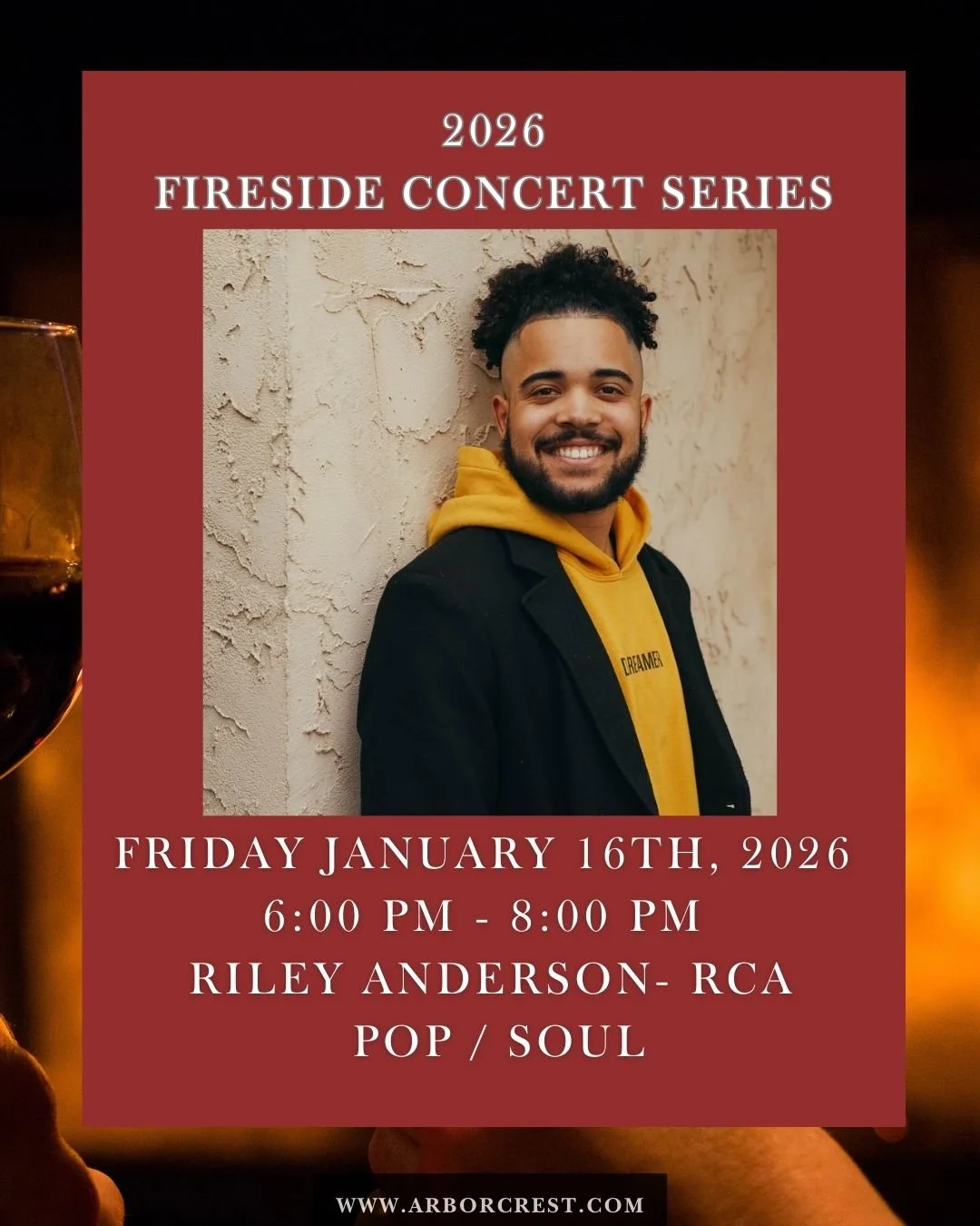 Fireside Dinner &amp; Concert Series @ Arbor Crest 