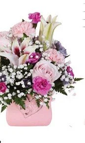 Pink Paradise Valentine's Day Floral Arrangement