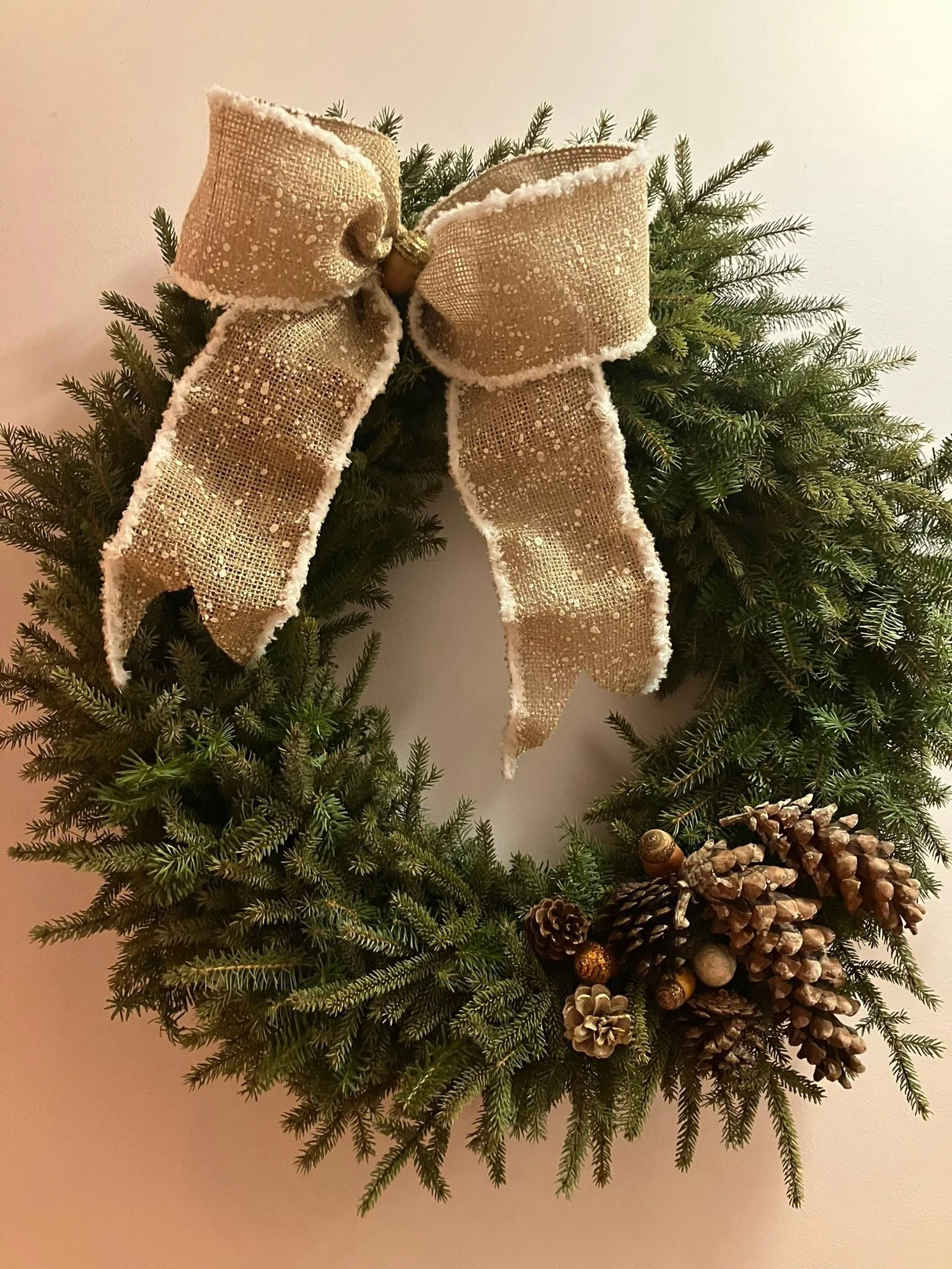 Wreaths for sale! And spruce tips too🤍💚
