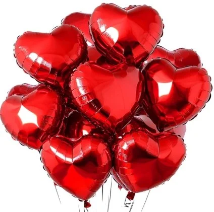 Heartfelt Mylar Valentine's Balloons