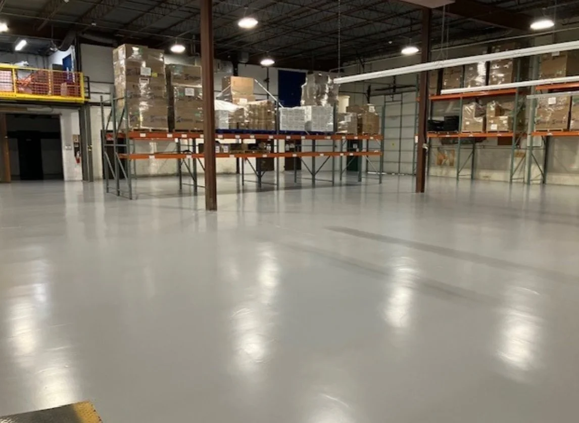 Seamless Epoxy Floor in a Manufacturing Facility in Commack, NY