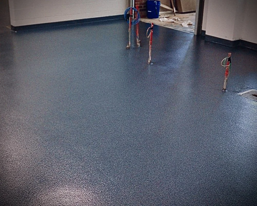 Epoxy Colored Quartz Floors — Total Floor Prep