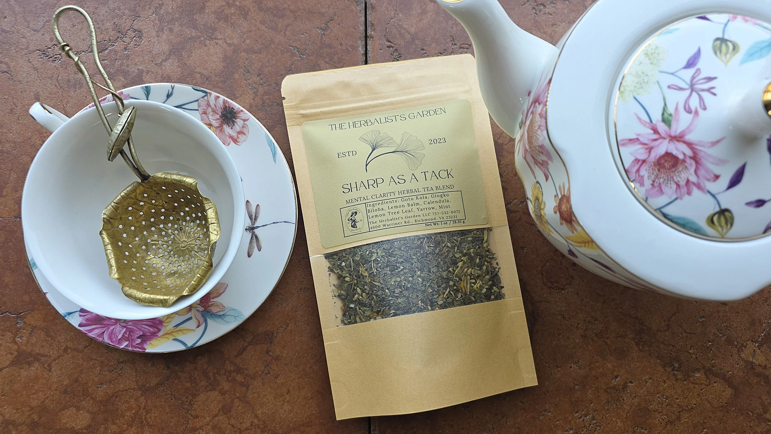 Sharp As A Tack Herbal Tea Blend