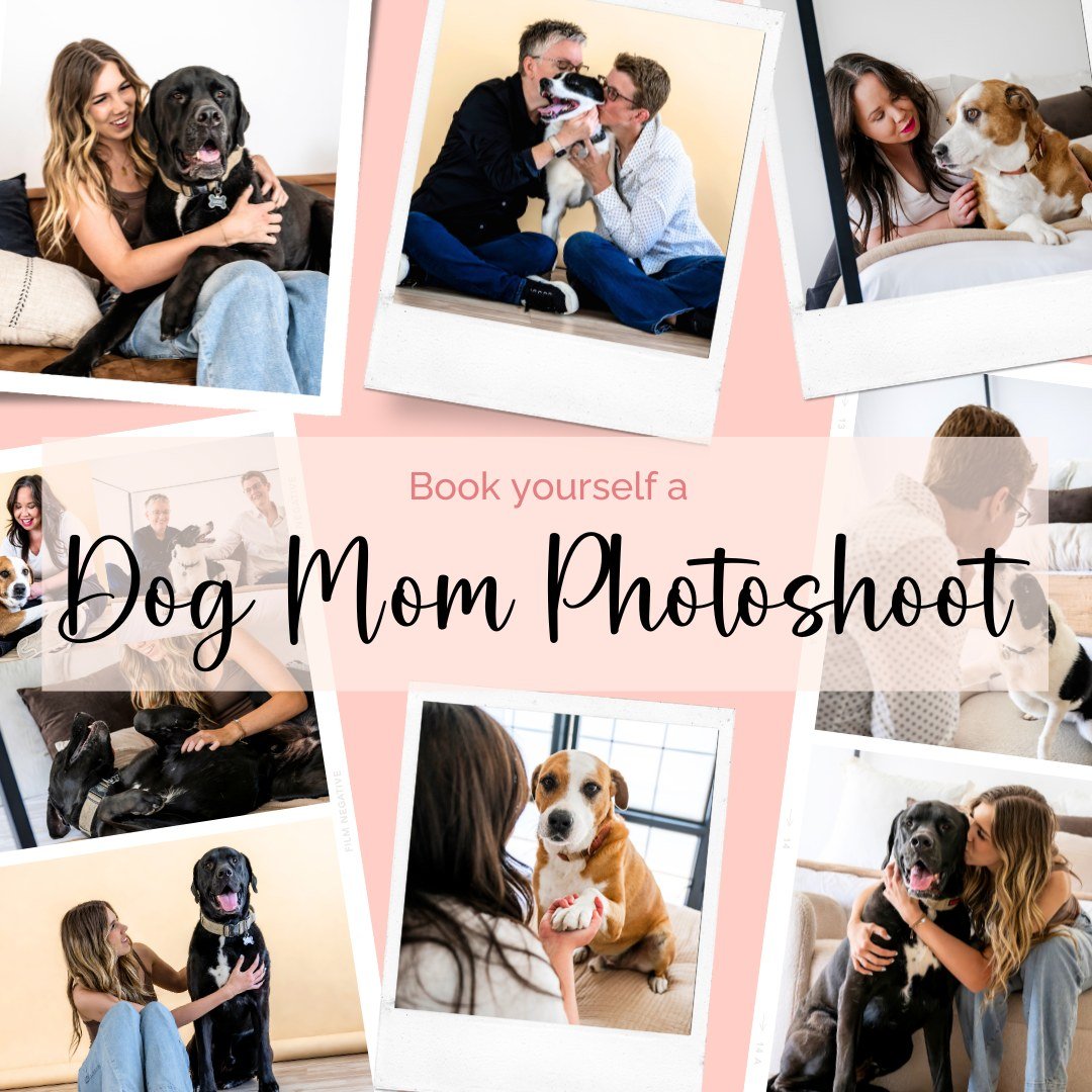 Dog Mom's Day is coming up! What are you doing to celebrate? 🐶💞

(Did you know that the second Saturday in May is *officially* recognized as &quot;Dog Mom's Day?&quot; It's a real thing!)

Make your day extra special this year with a private photos
