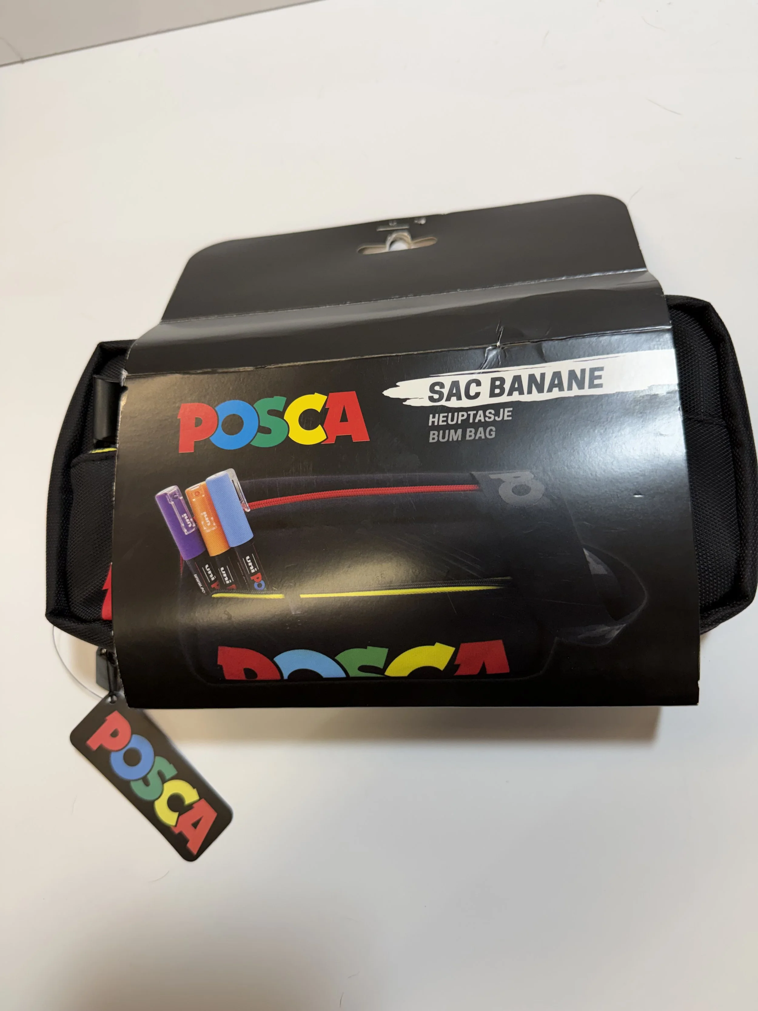 Posca Black Belt/Bum Bag