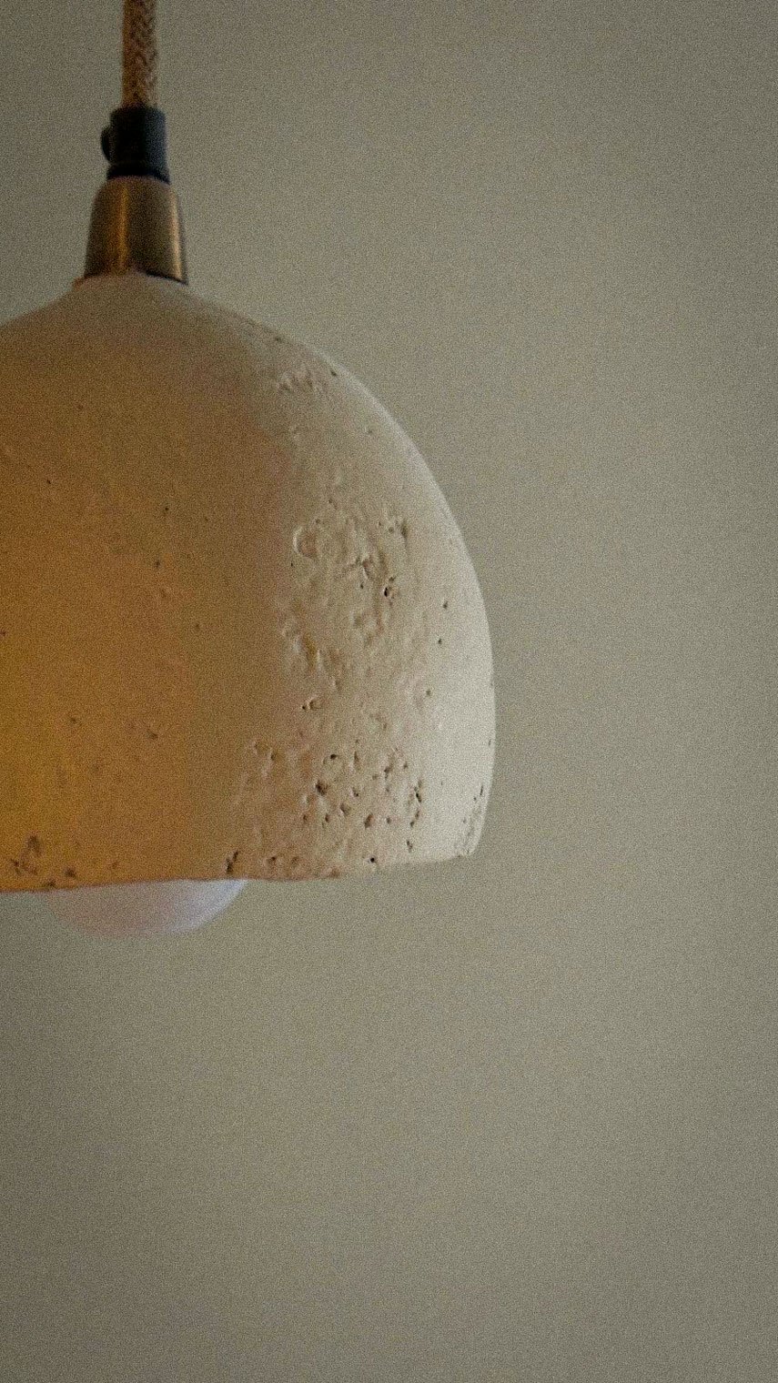 Suspended Light bedroom interior design