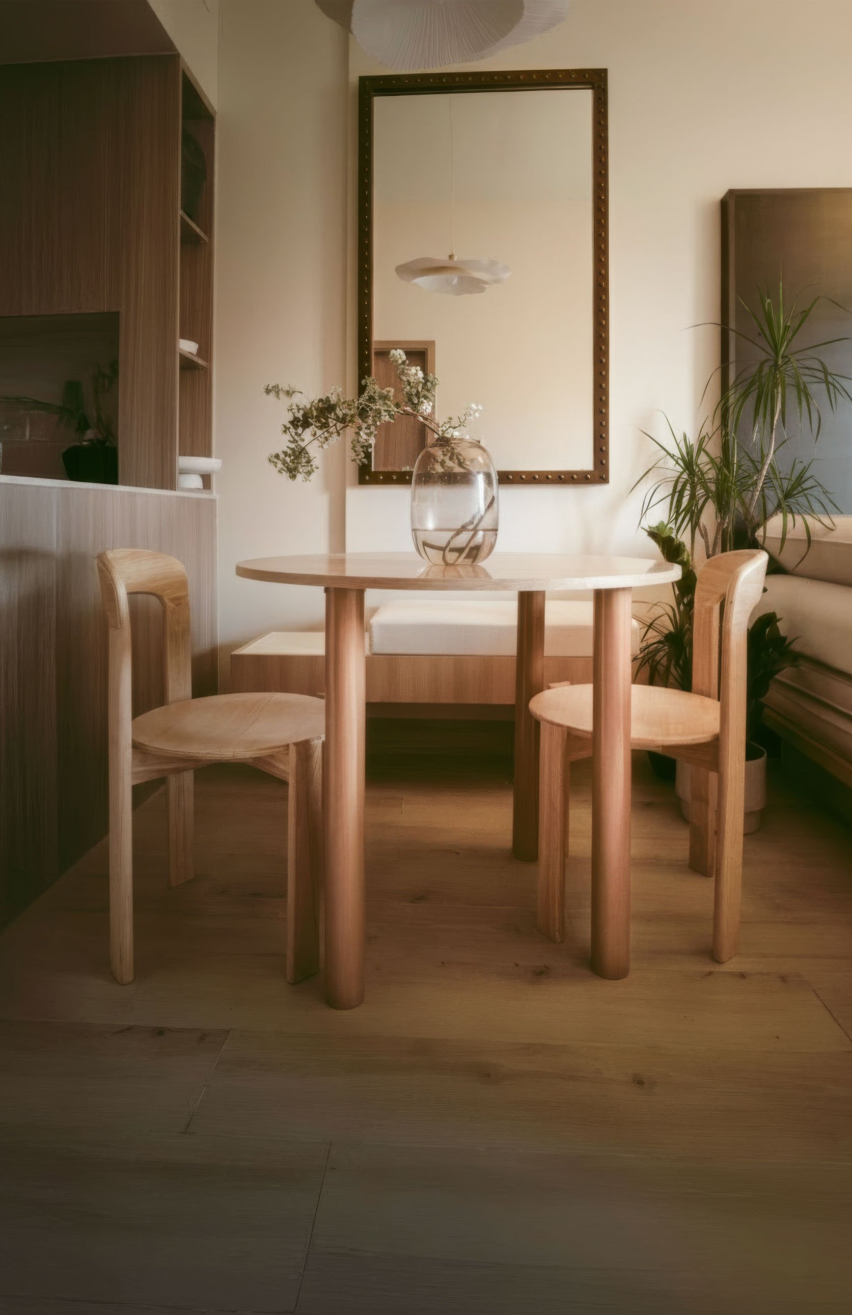 Interior design project in dubai dinning area