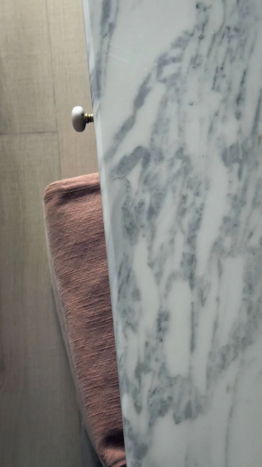 Vanity close up interior design project