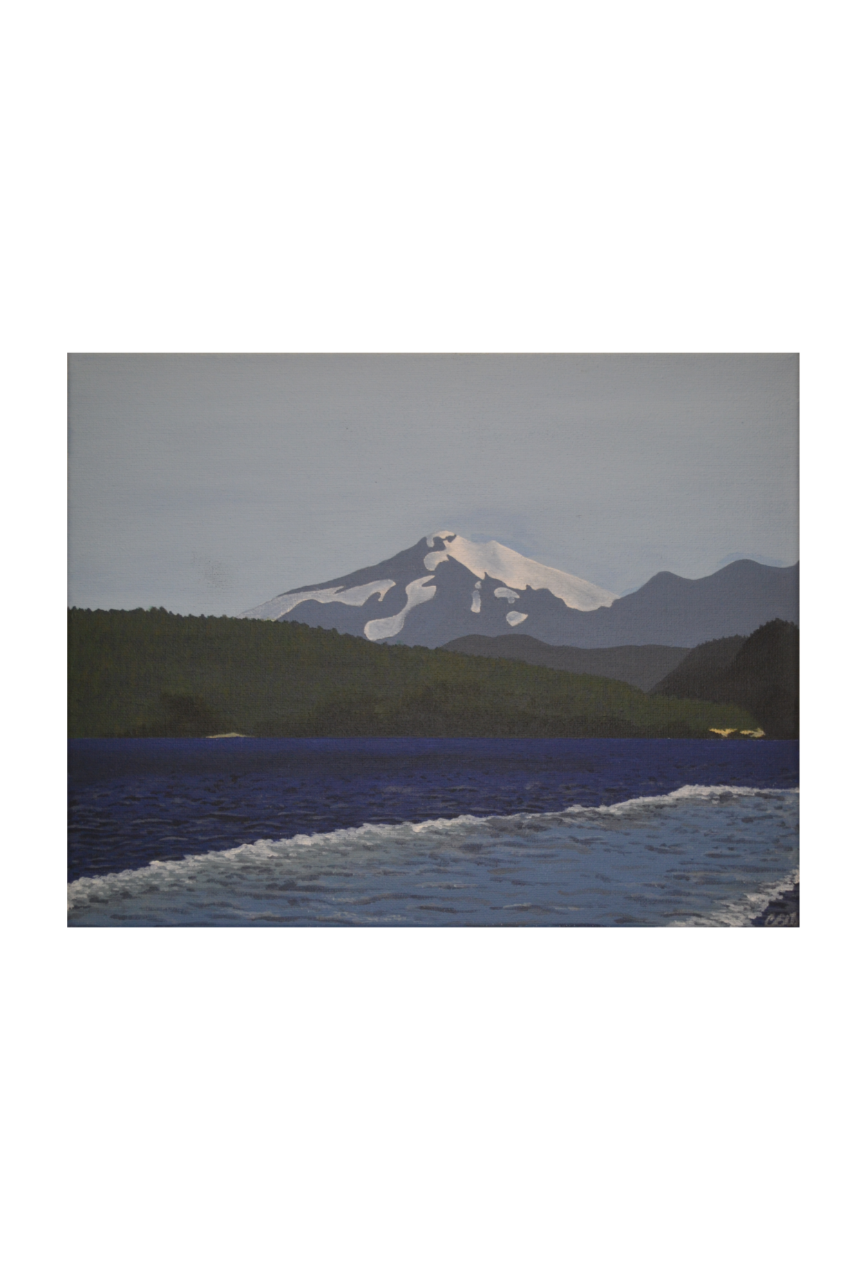 'View From the Ferry' Original Painting
