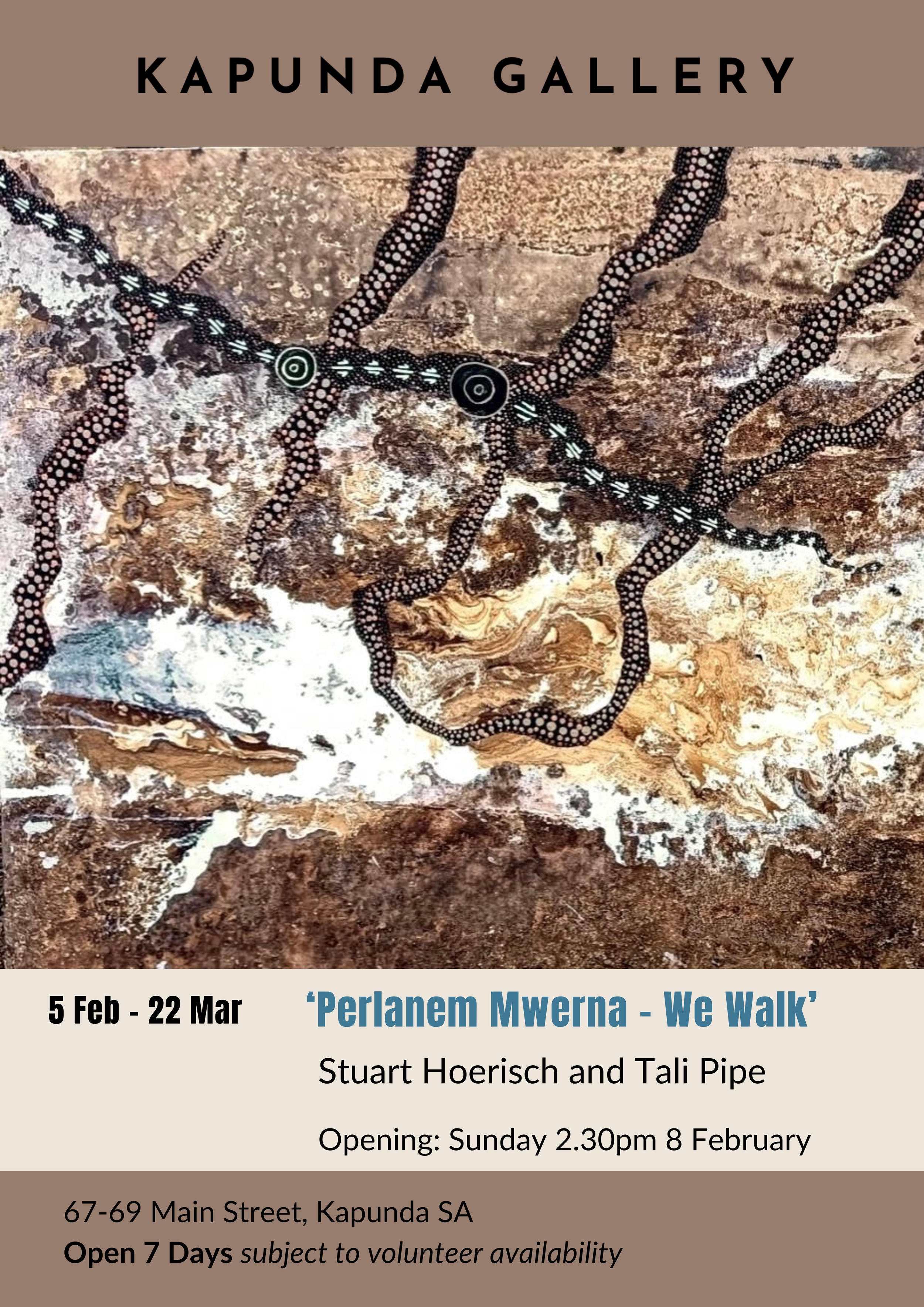 Stuart Hoerisch and Tali  Pike – Perlanem Mwerna –  We Walk 