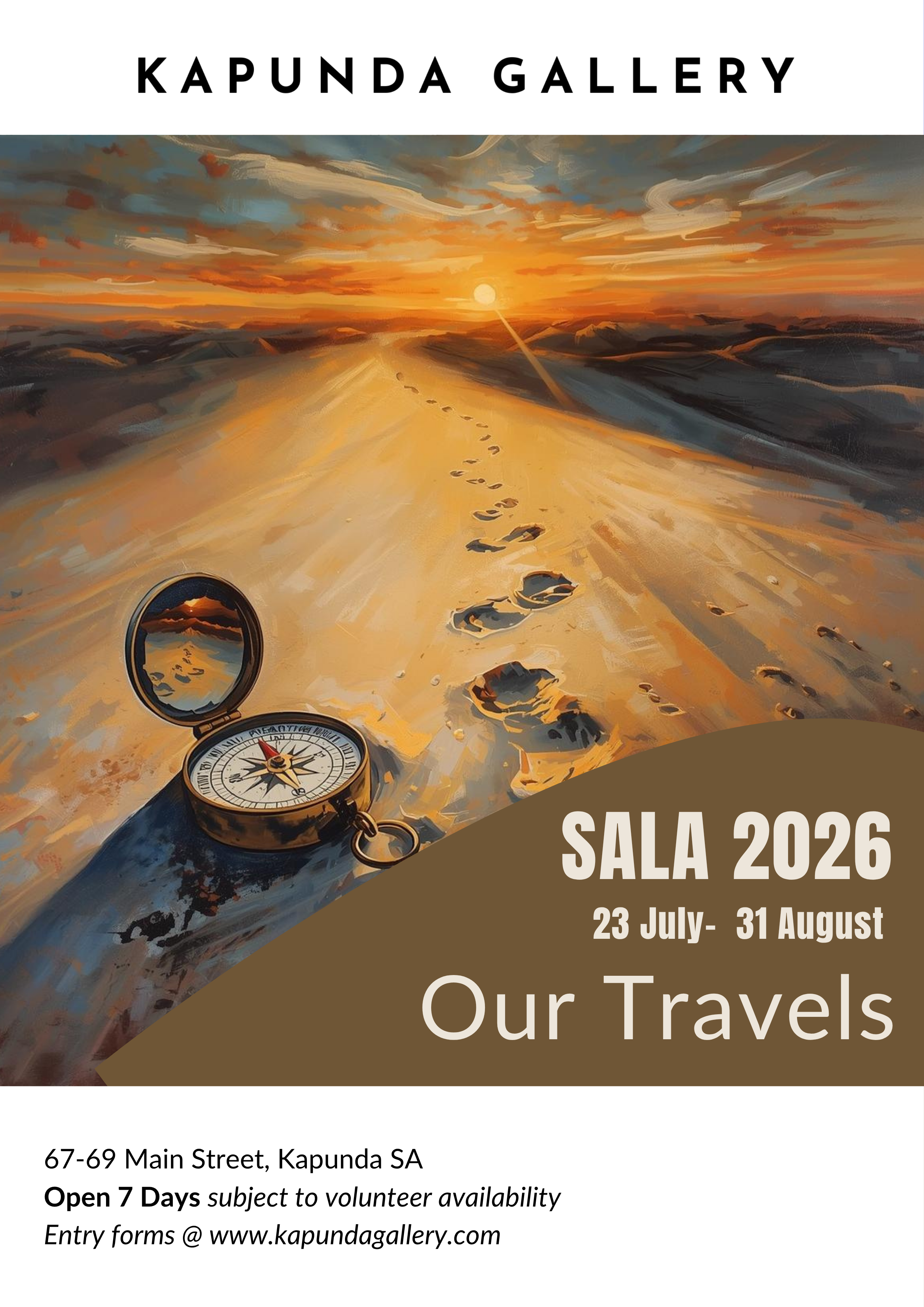 OUR TRAVELS - SALA OPEN EXHIBITION 