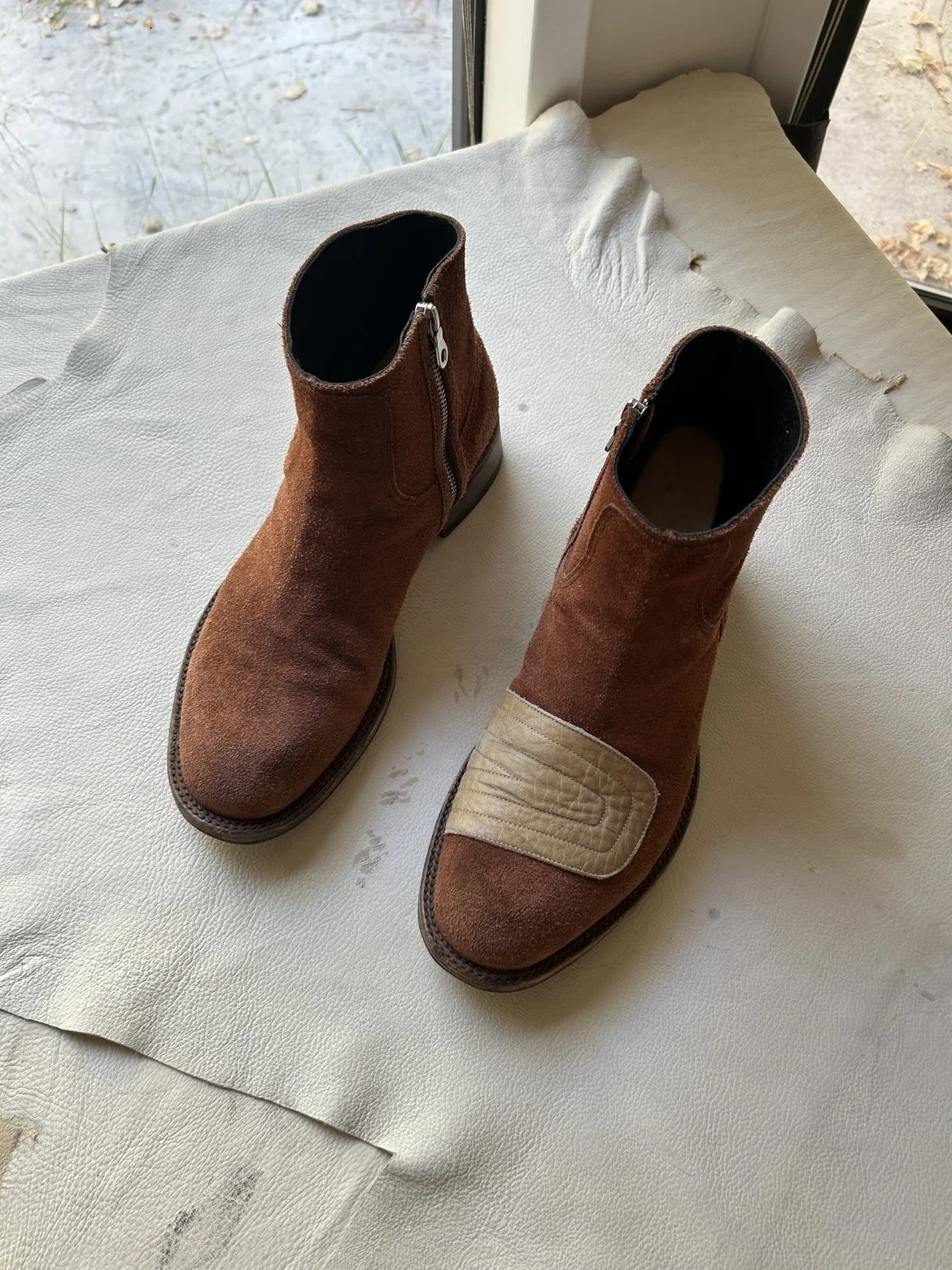 00s Mihara Yasuhiro Side Zip Boots 00s Mihara Yasuhiro Lace Up Zip