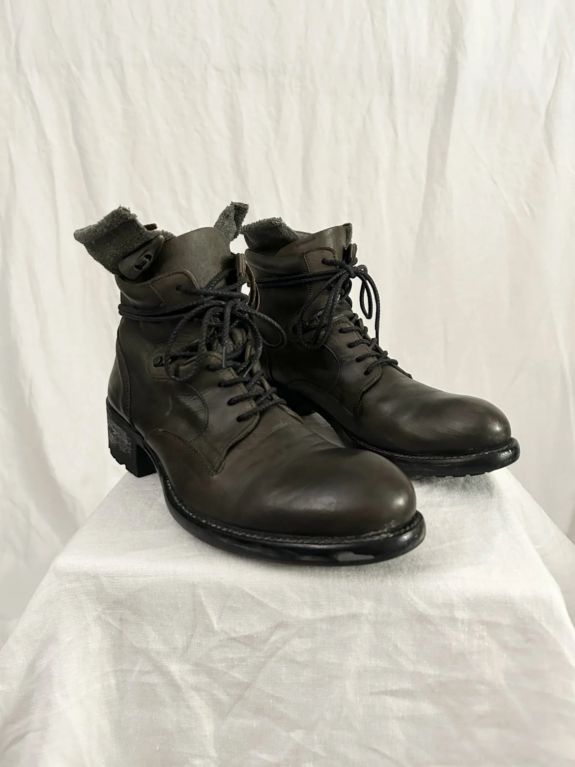 靴 Alfredo bannister layered boots gothic Alfredo Bannister