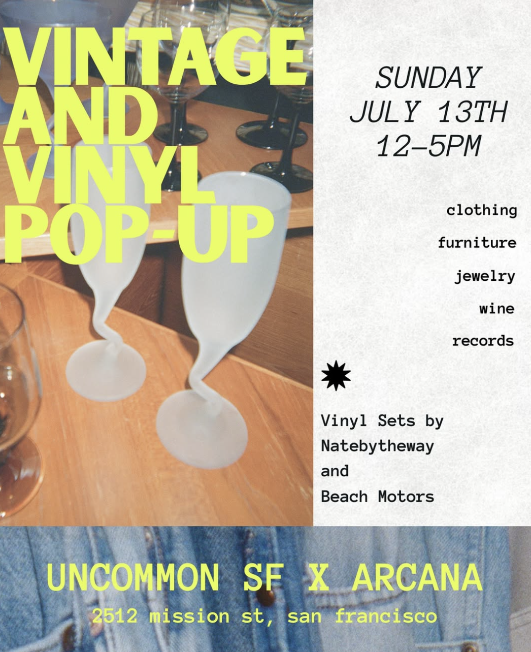 VINTAGE & VINYL POP-UP