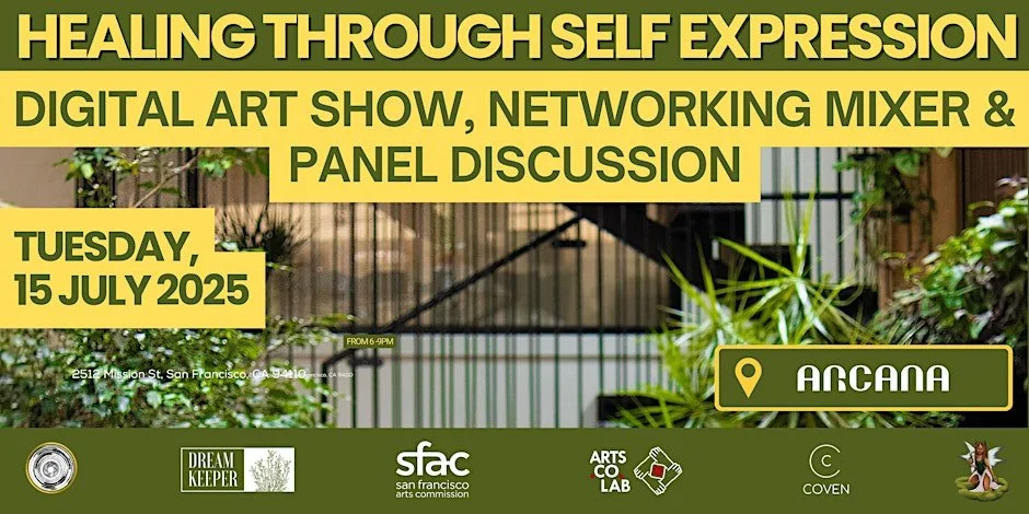 HEALING THRU SELF EXPRESSION | NEWORKING & PANEL DISCUSSION