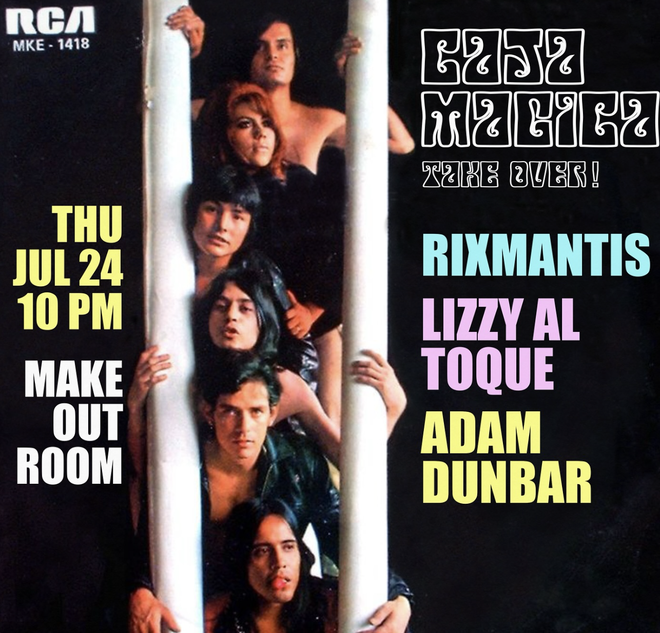DJ NIGHT W/ RIX MANTIS & FRIENDS