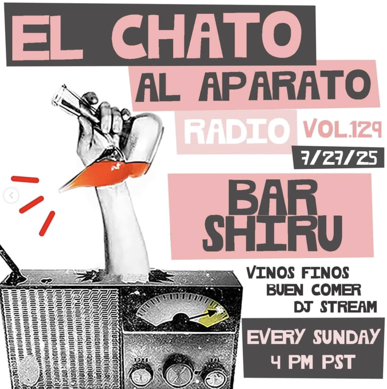 AL APARATO RADIO | BAR SHIRU