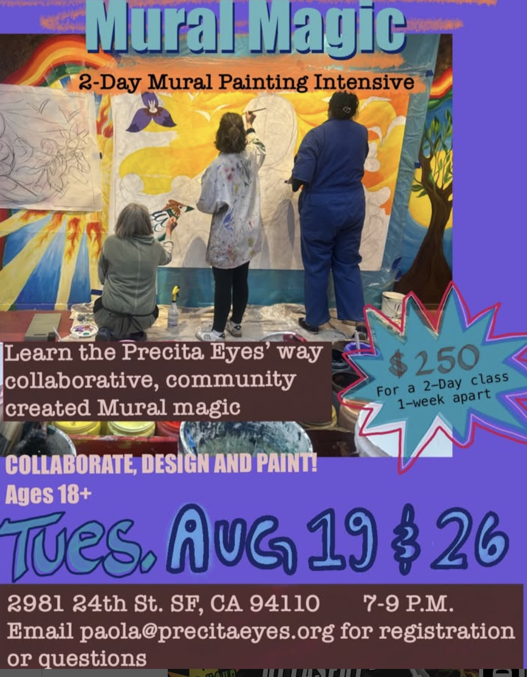 MURAL MAGIC PAINTING INTENSIVE