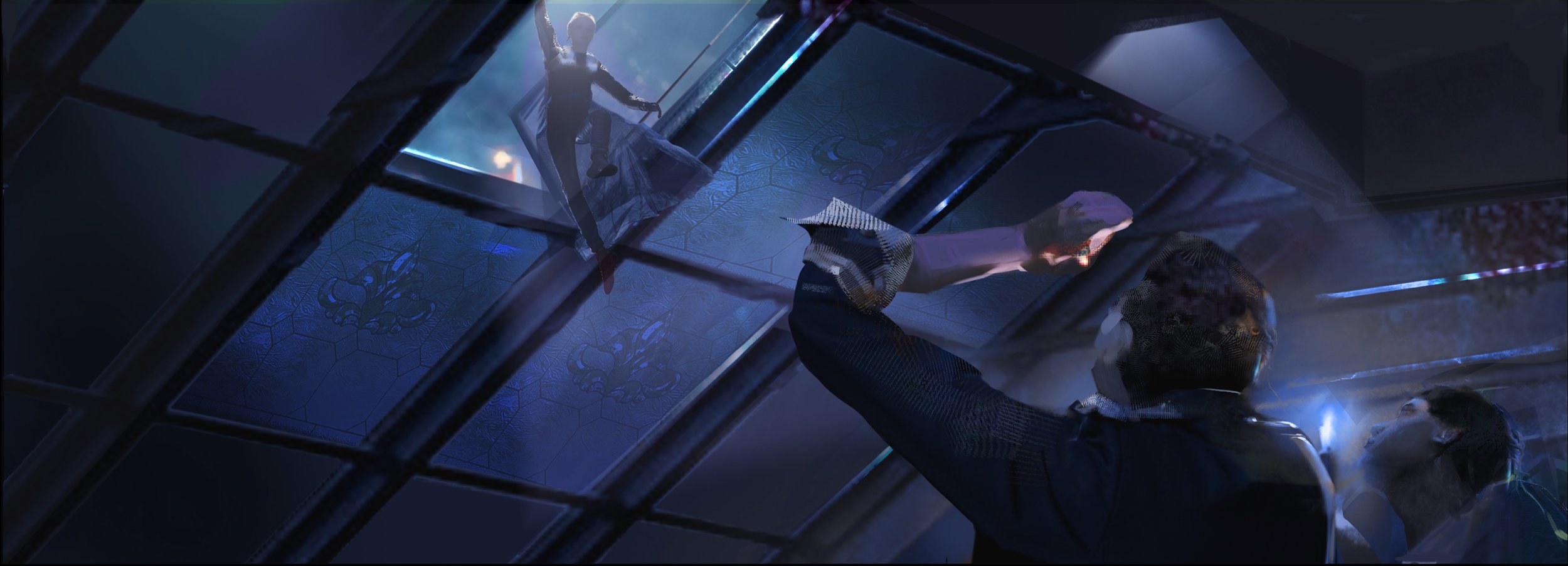 Fifth keyframe, sketch