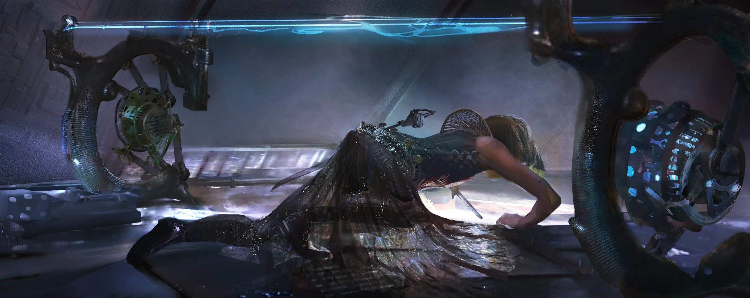 Second keyframe, sketch