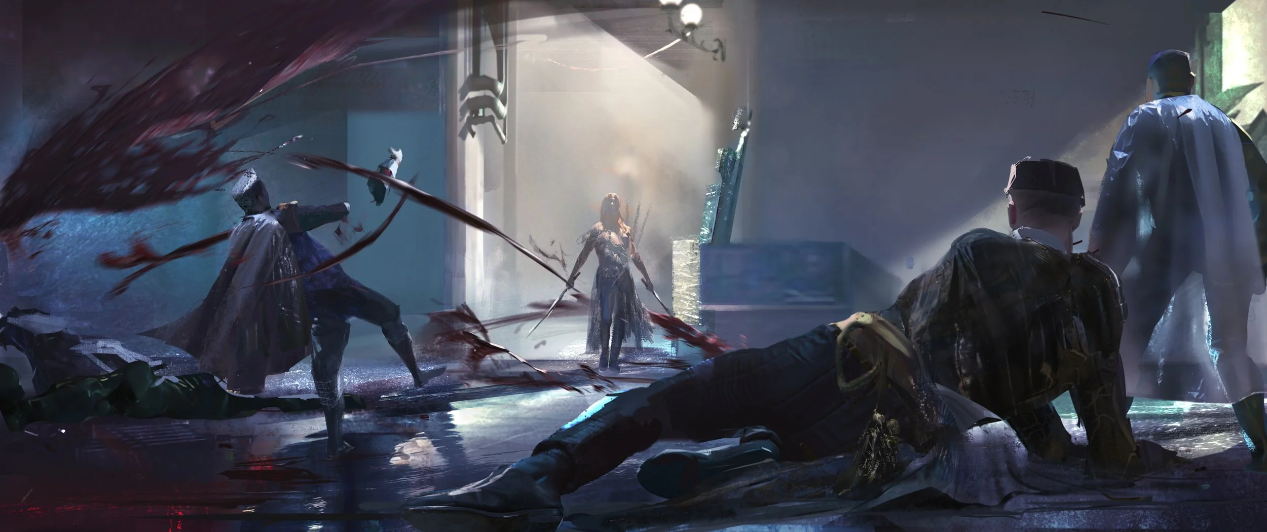 Sixth keyframe, sketch