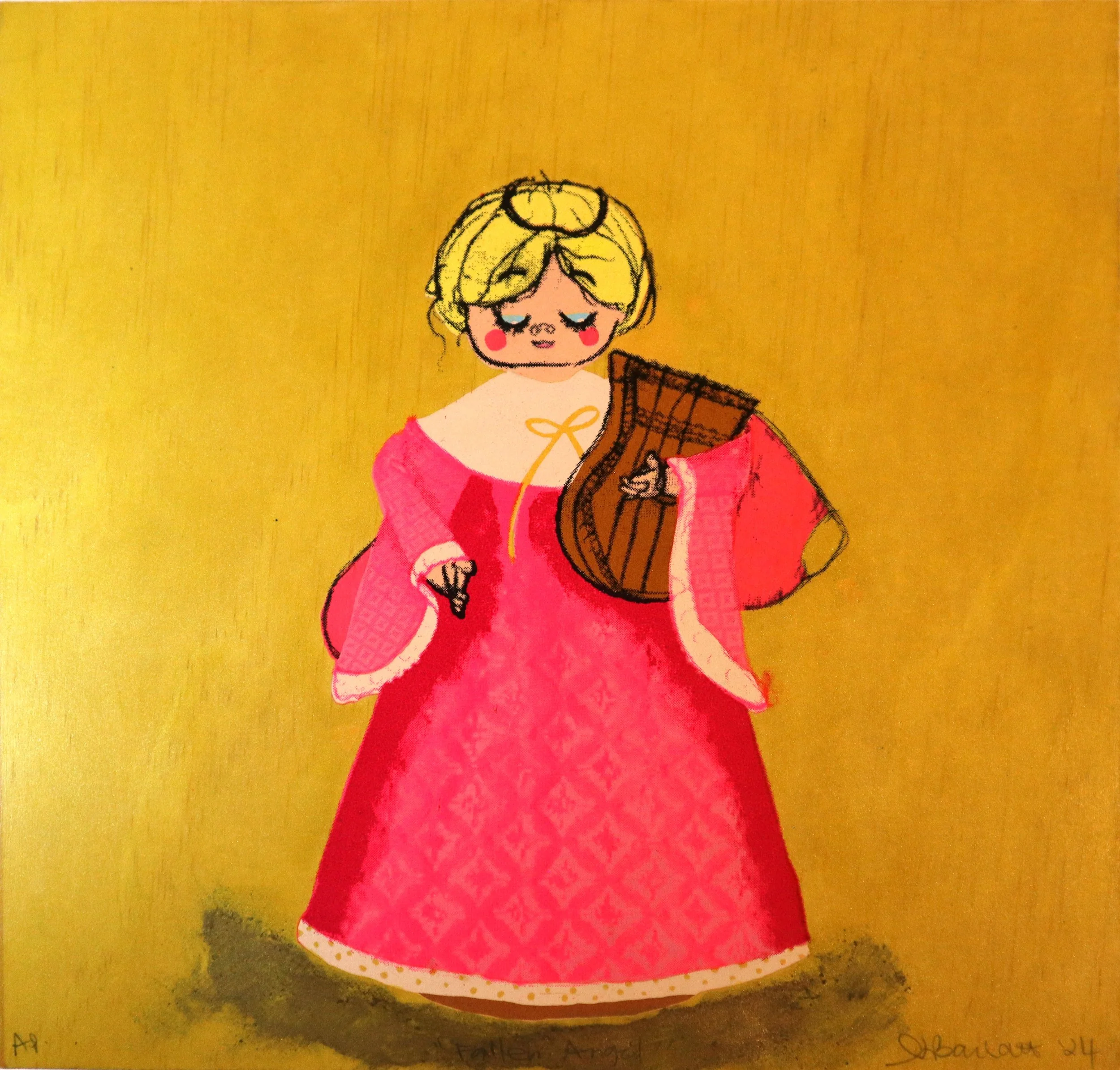 "Fallen Angel" -Gold