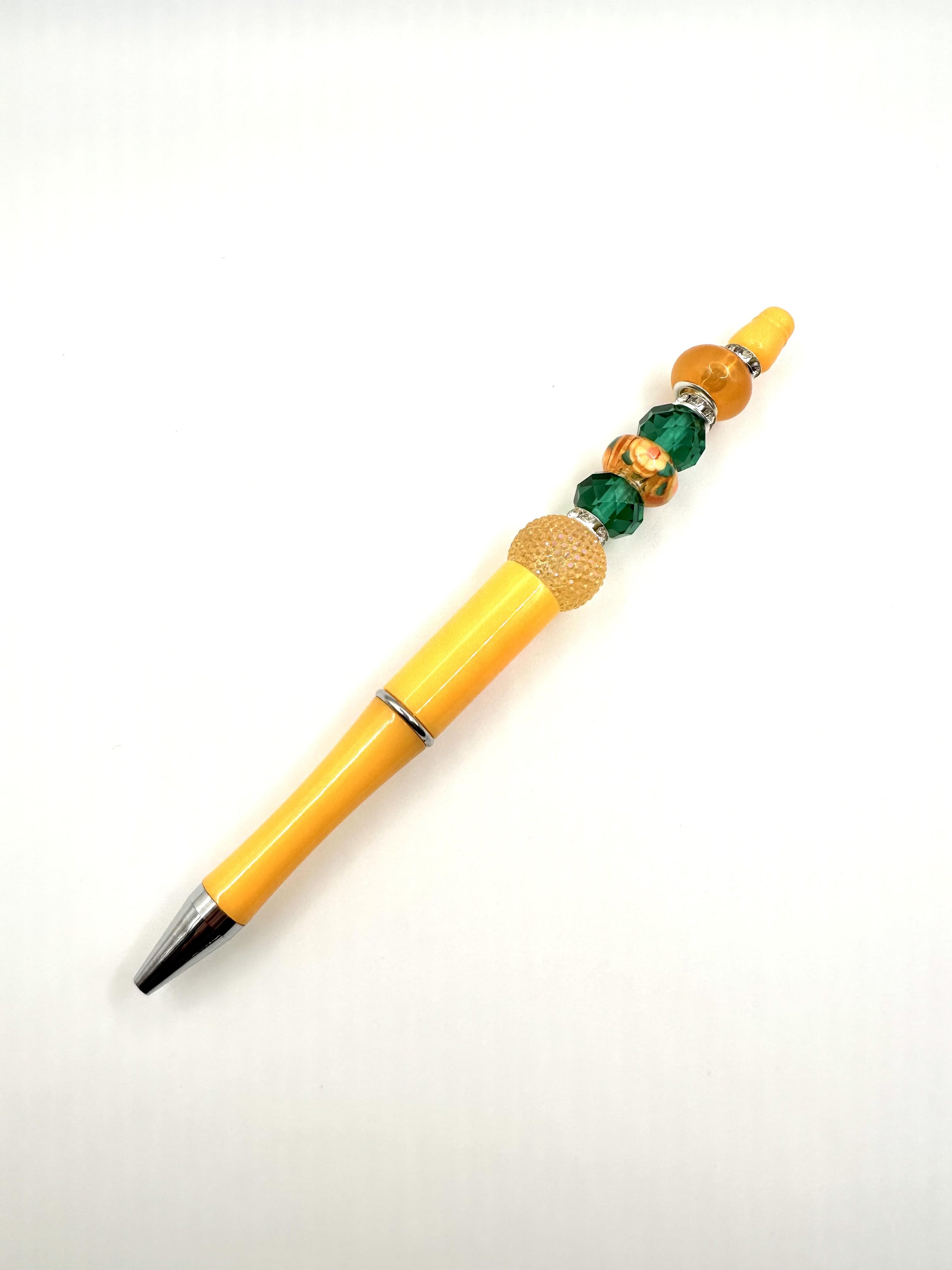 Upcycled Hand Beaded Pen