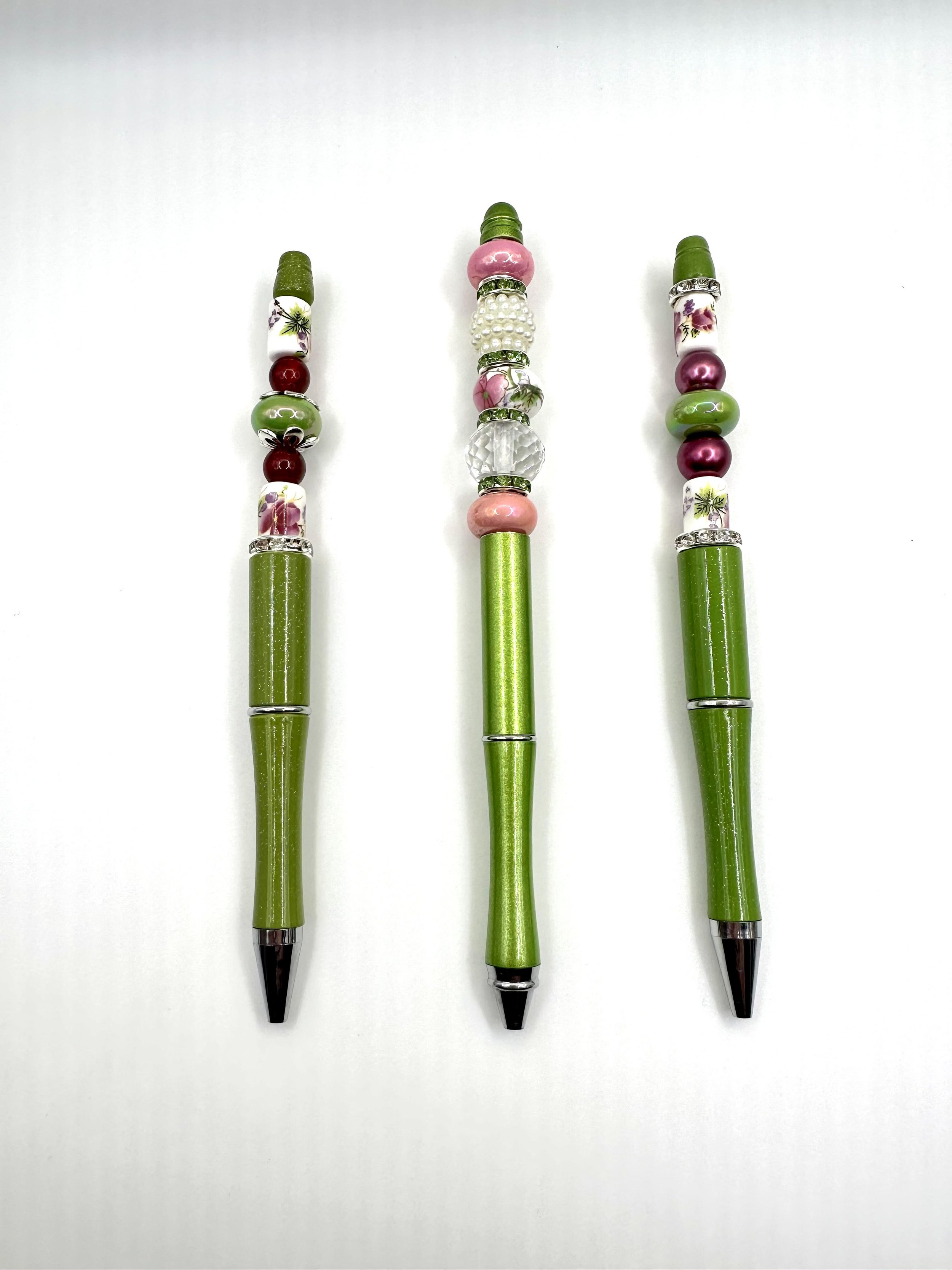 Upcycled Hand Beaded Pen