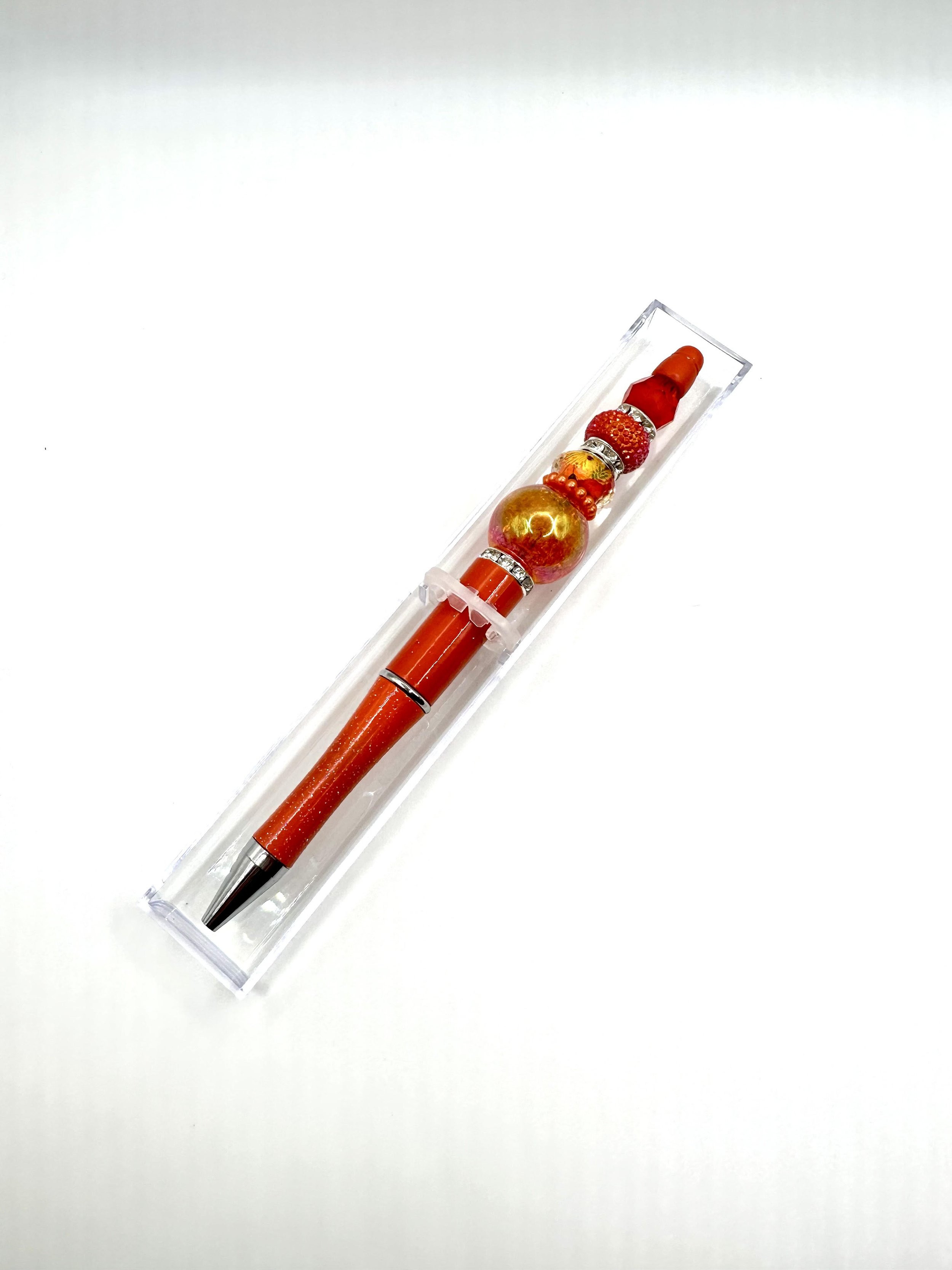 Upcycled Hand Beaded Pen