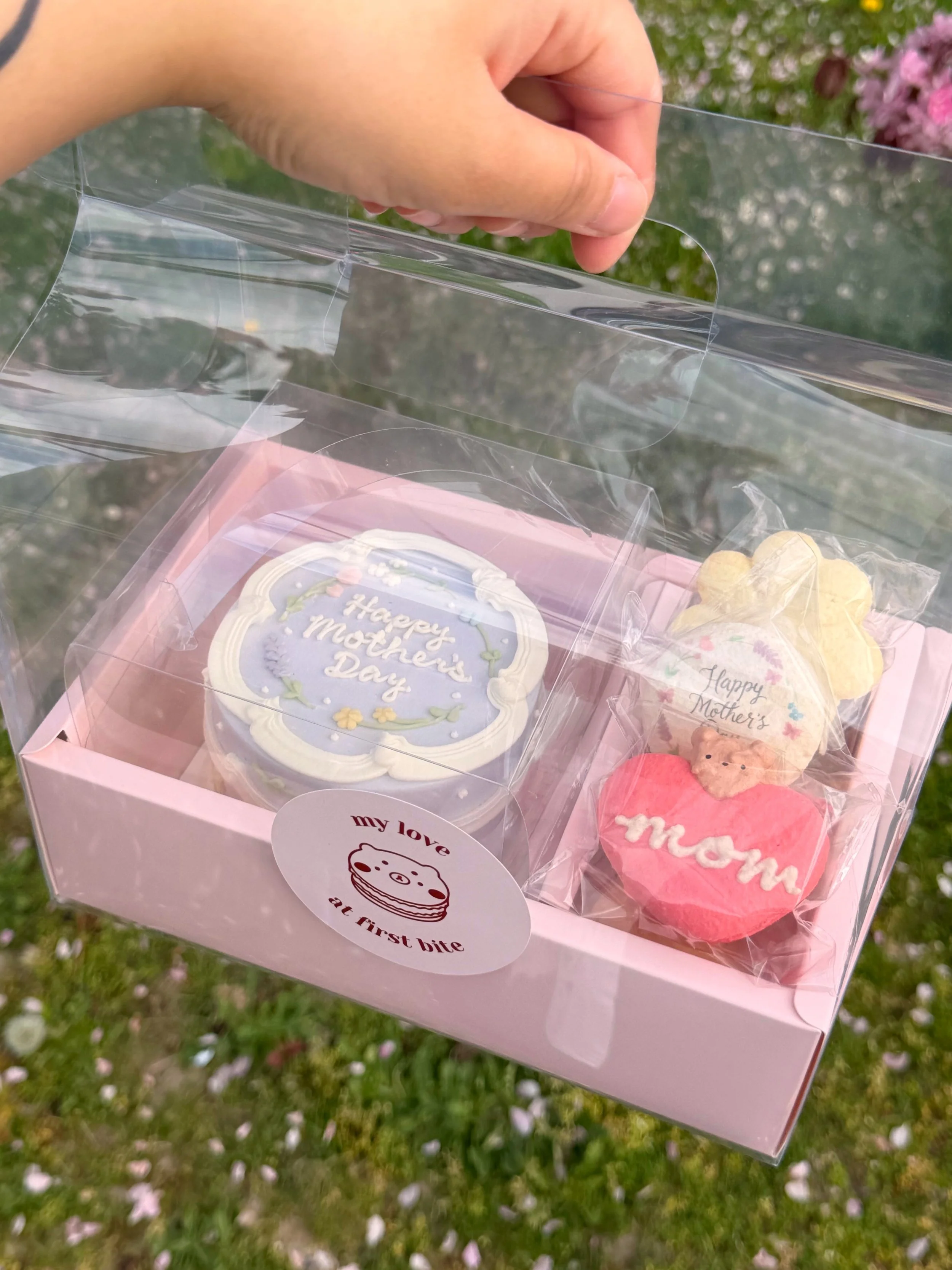 MAY 9TH- Mother's Day Cake and Macarons Gift Set