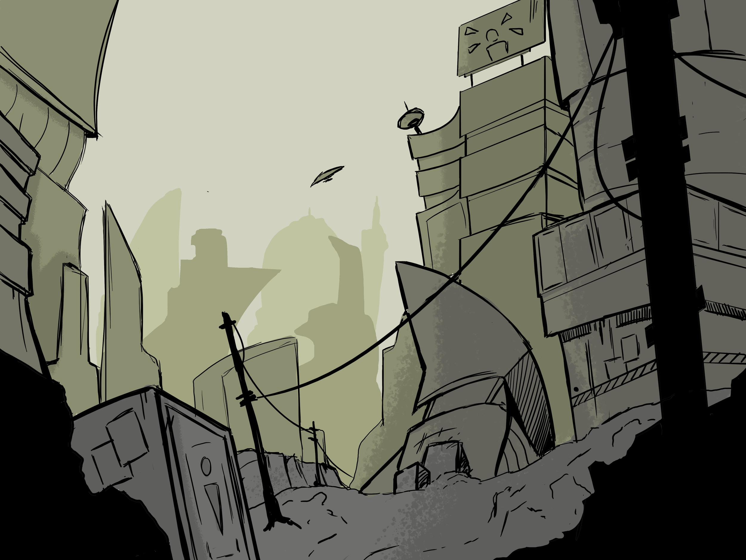 Off planet city