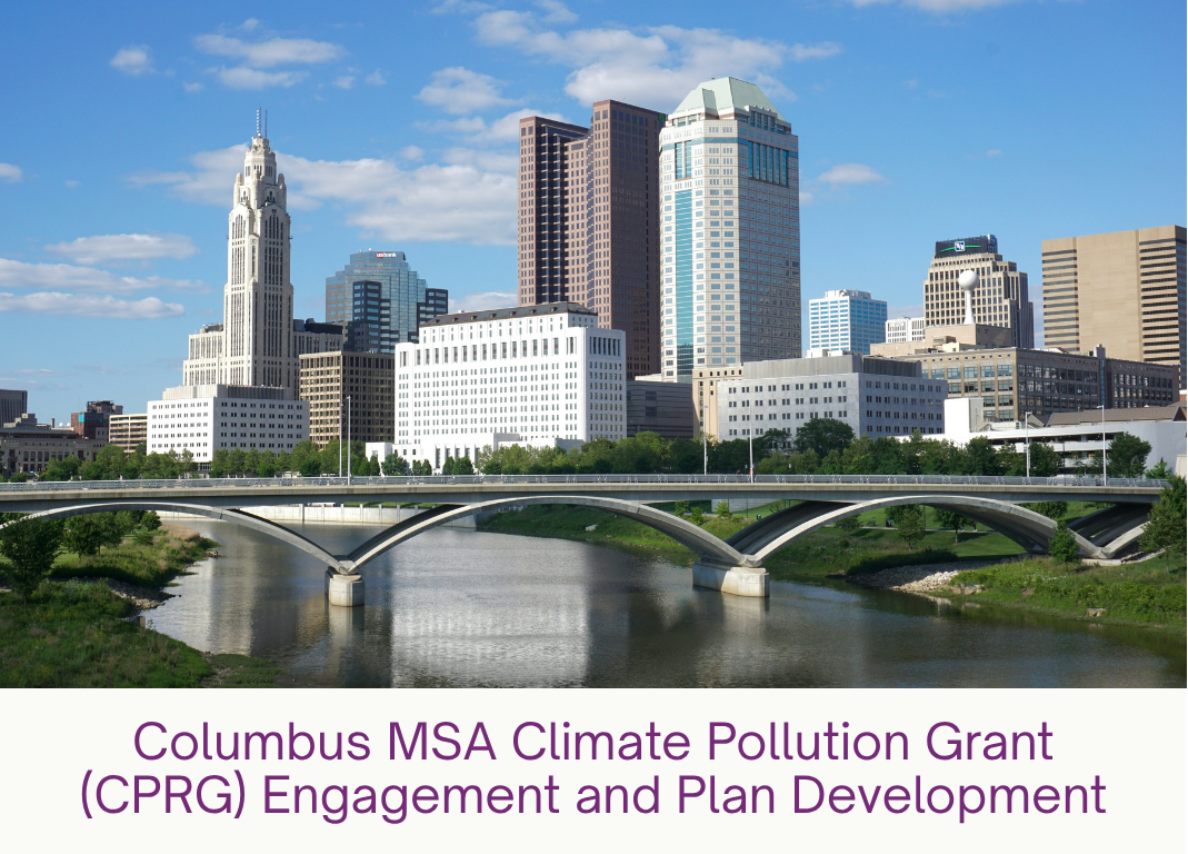 Columbus MSA Climate Pollution Grant (CPRG) Engagement and Plan Development
