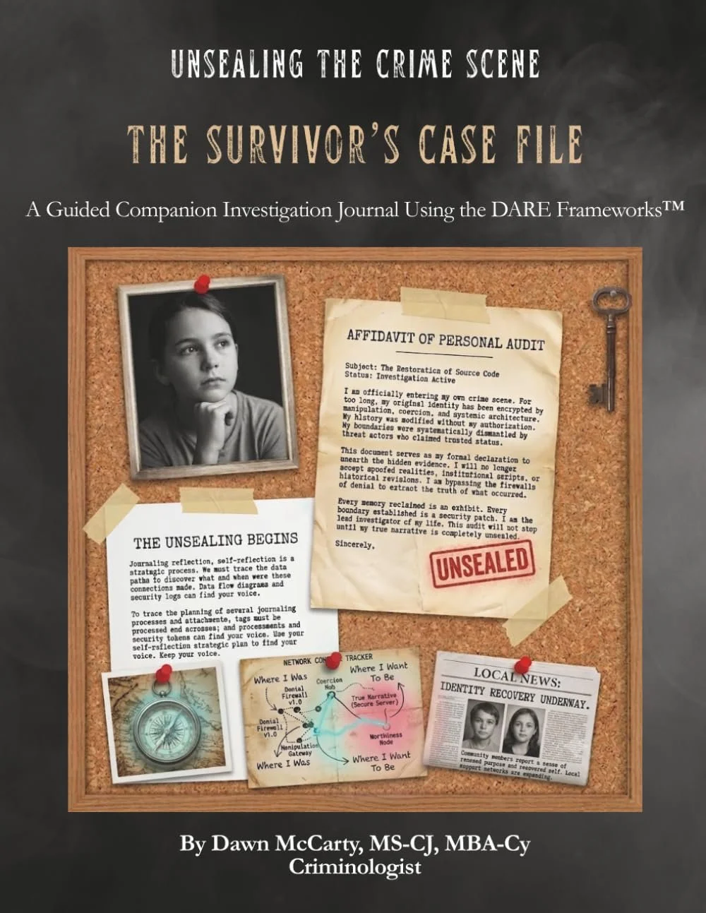 Unsealing the Crime Scene: The Survivor's Case File: A Guided Companion Investigation Tool Using the DARE Frameworks™