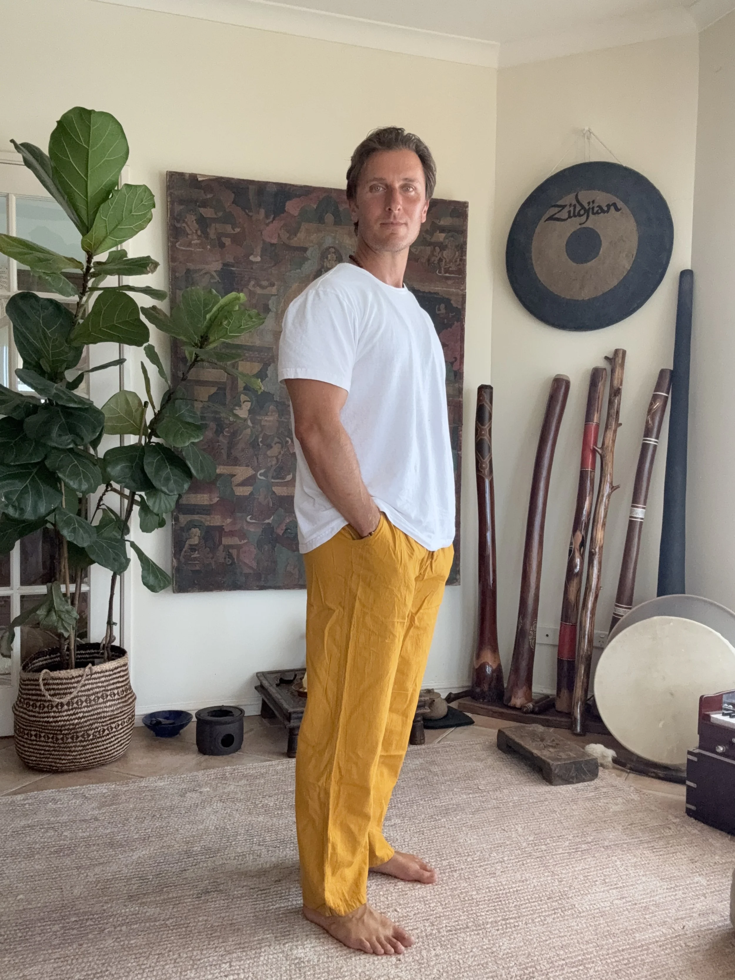 organic cotton yoga pants