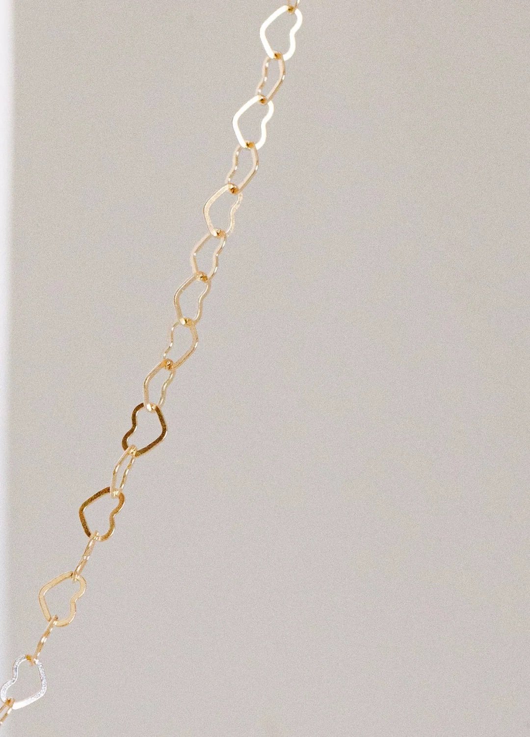 Flat Hearts - Medium (Gold)