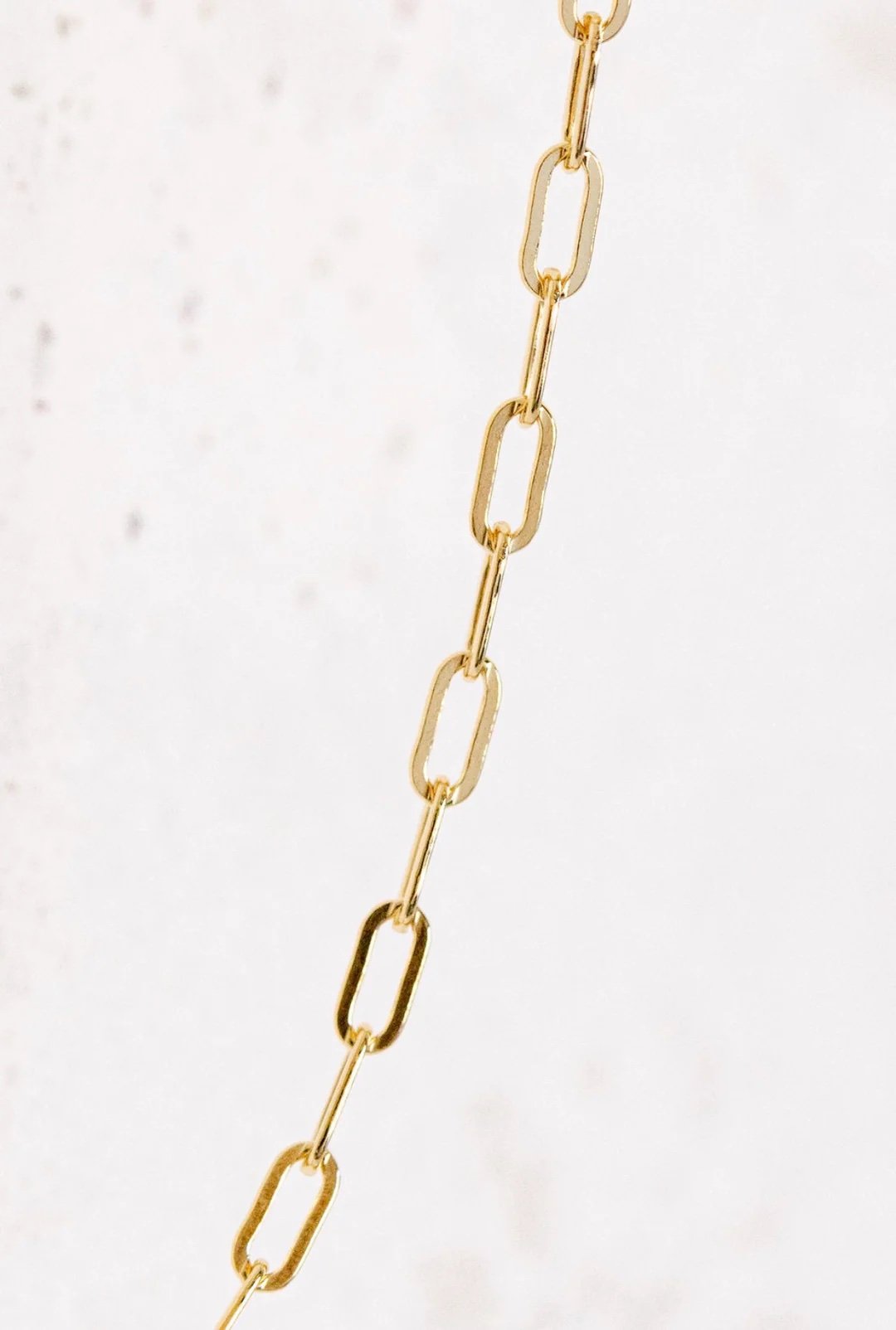 Flat Paperclip - Medium (Gold)