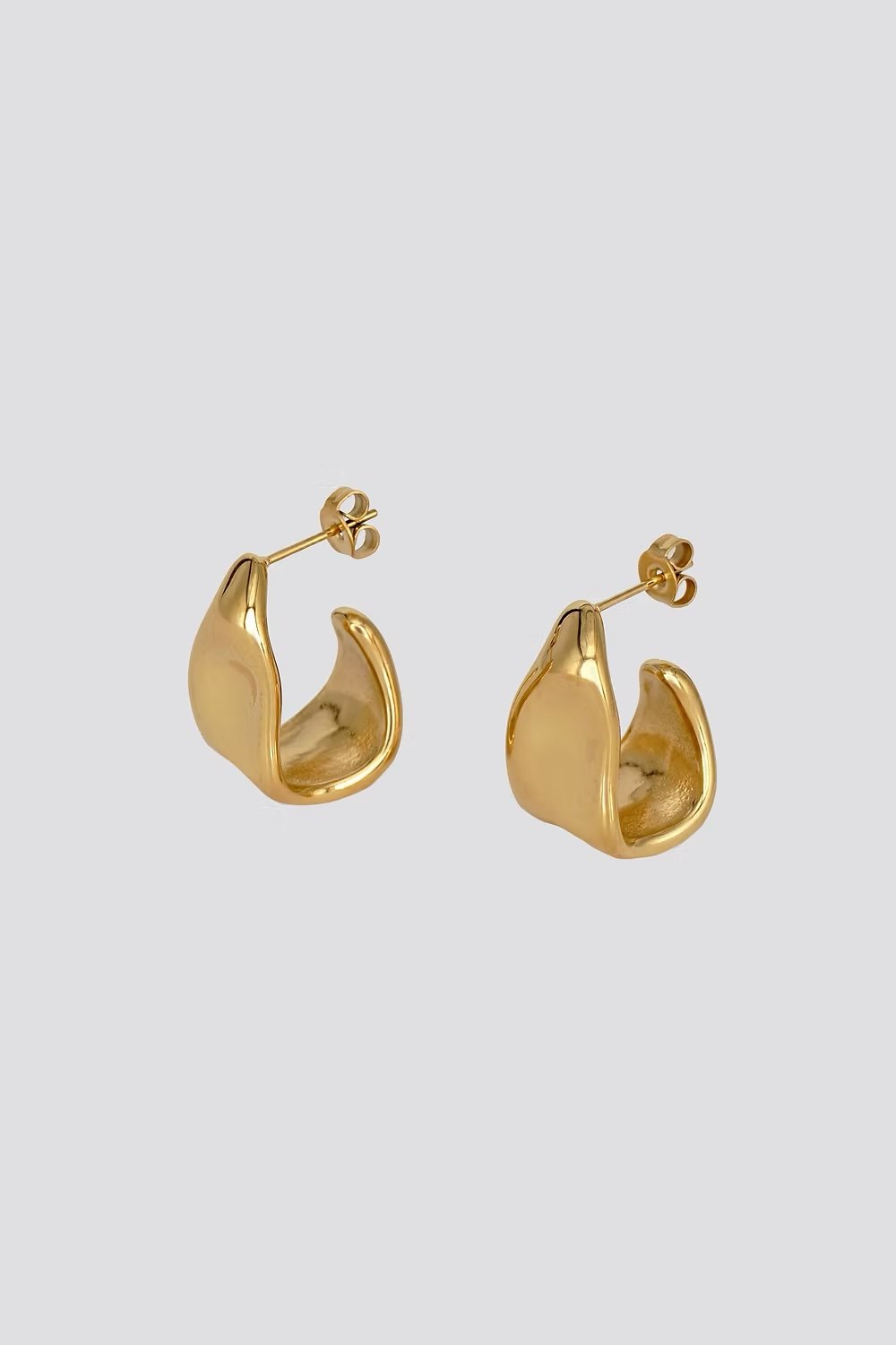 Liquid Hoop Studs_Gold.jpeg