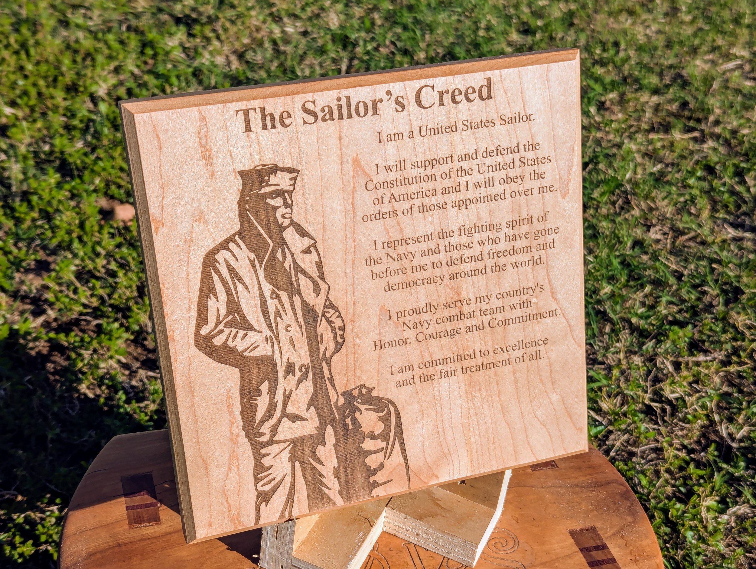 Personalized Wooden Plaque