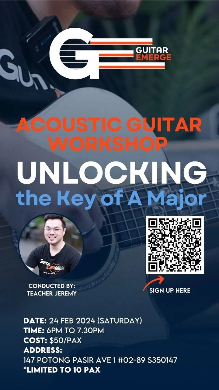 Fundamental Guitar Course (Levels 1 & 2) — Guitar Emerge