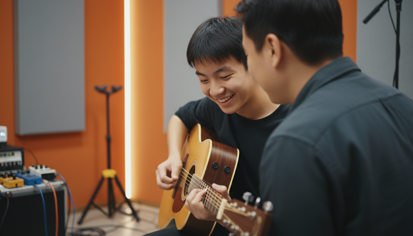 GE Guitar Lessons For Teens