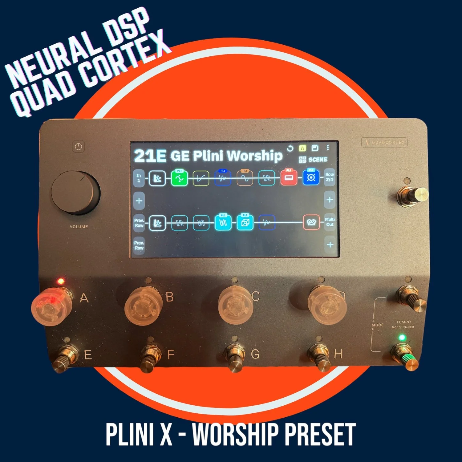 Valeton GP-200 (VOX Ambient Preset) — Guitar Emerge
