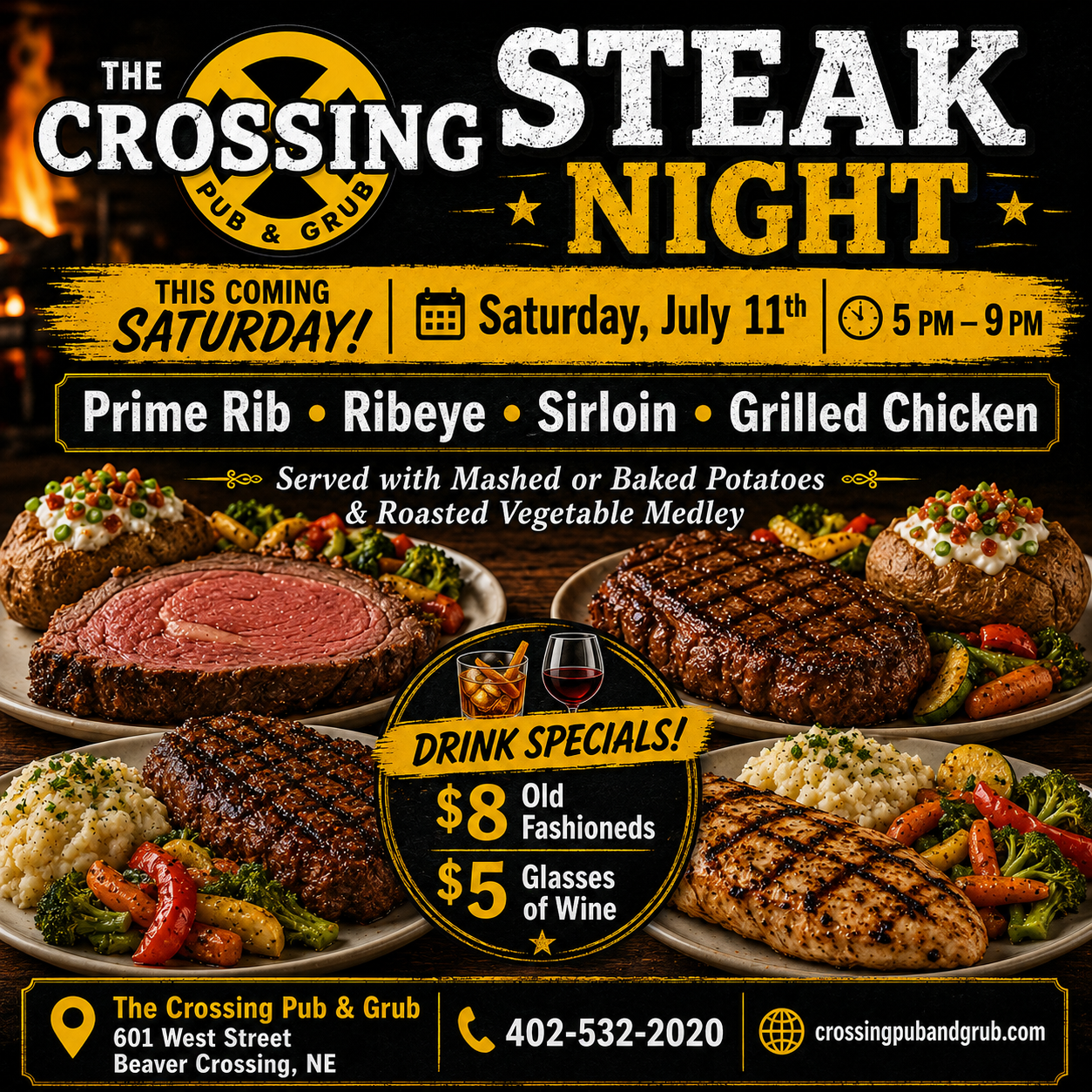 Steak Night