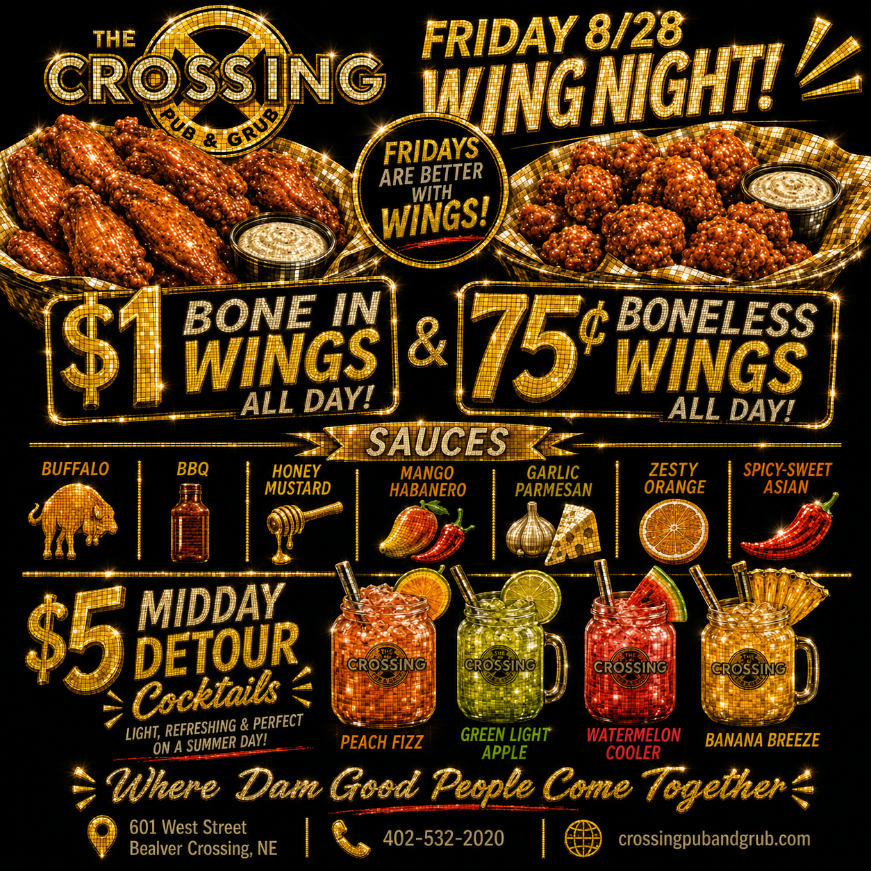 $1 Wing Night!