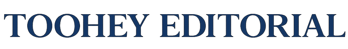 Toohey Editorial
