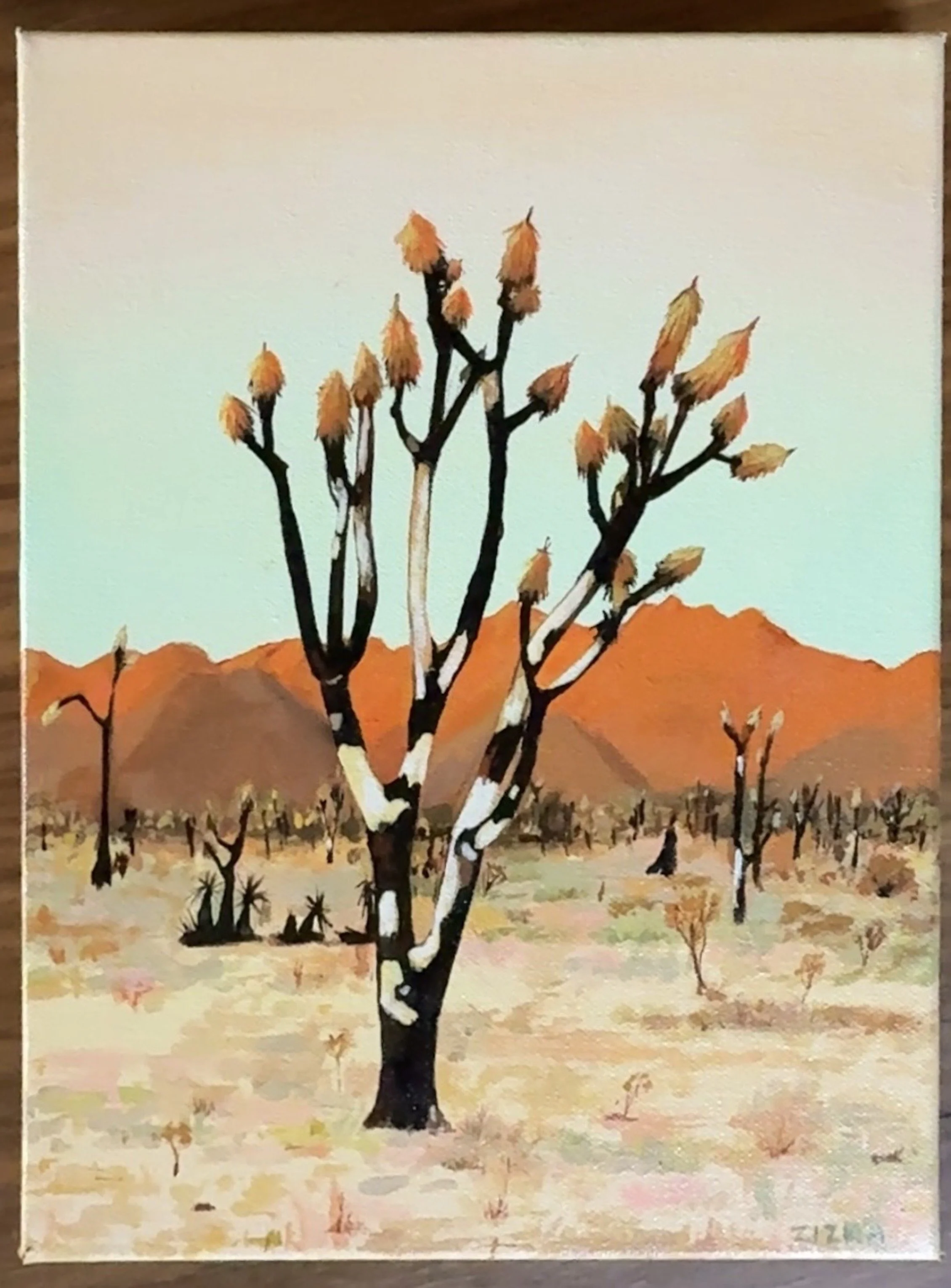 8"x 10" Mojave Original 22: Acrylic on Canvas (not framed)  $345