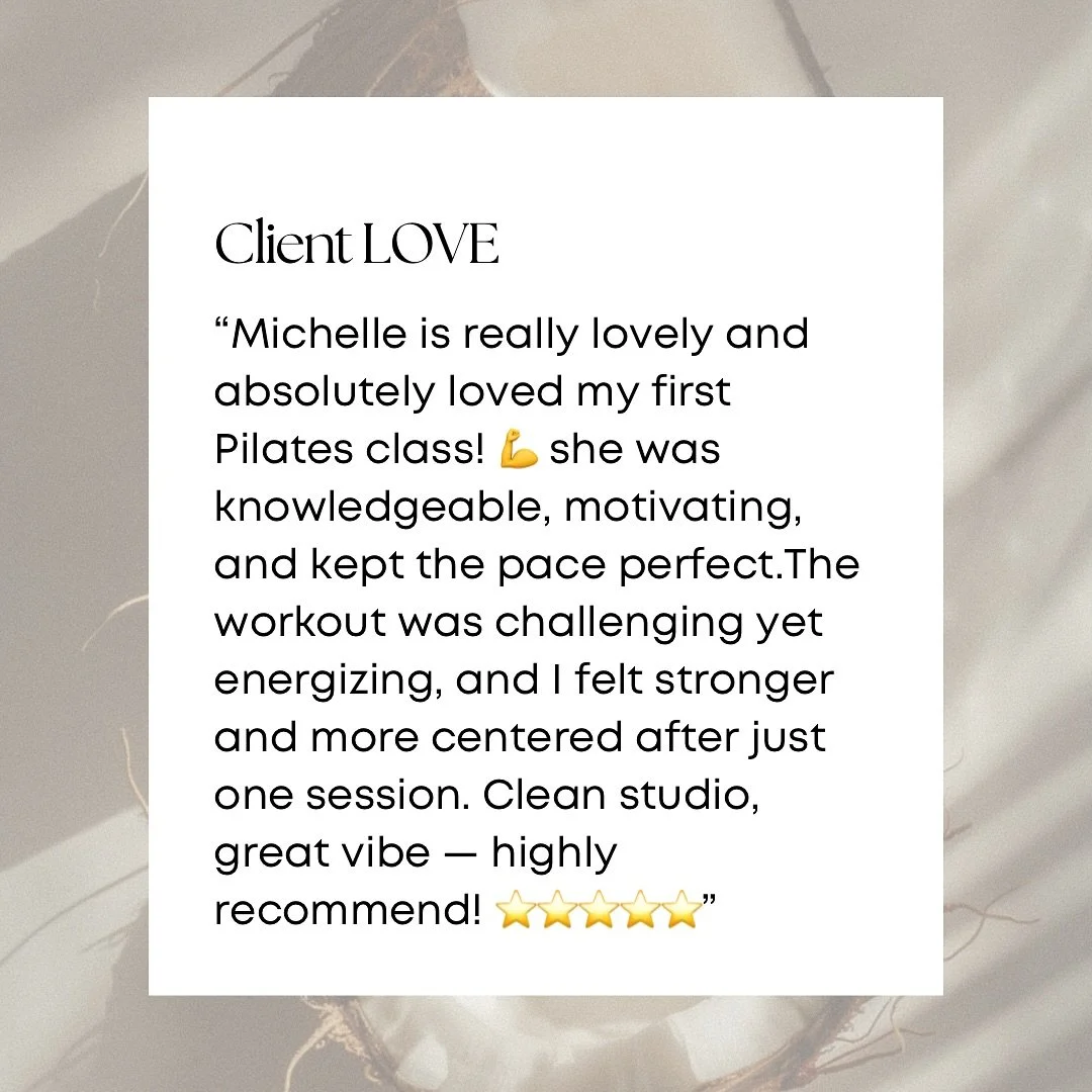 Thank you for the love! 🙏 We take pride in the cleanliness of our studio and offering personalised 1:1 attention in every class, ensuring you leave feeling accomplished and energised.
#flooidpilates #geelongsmallbusiness #geelongpilates #reformer