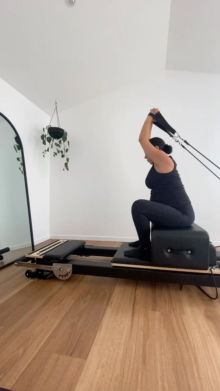 Can I do Pilates when I’m pregnant? Absolutely! #flooidpilates #pilatesgeelong #reformerpilates #pilates #pregancy #pregancypilates